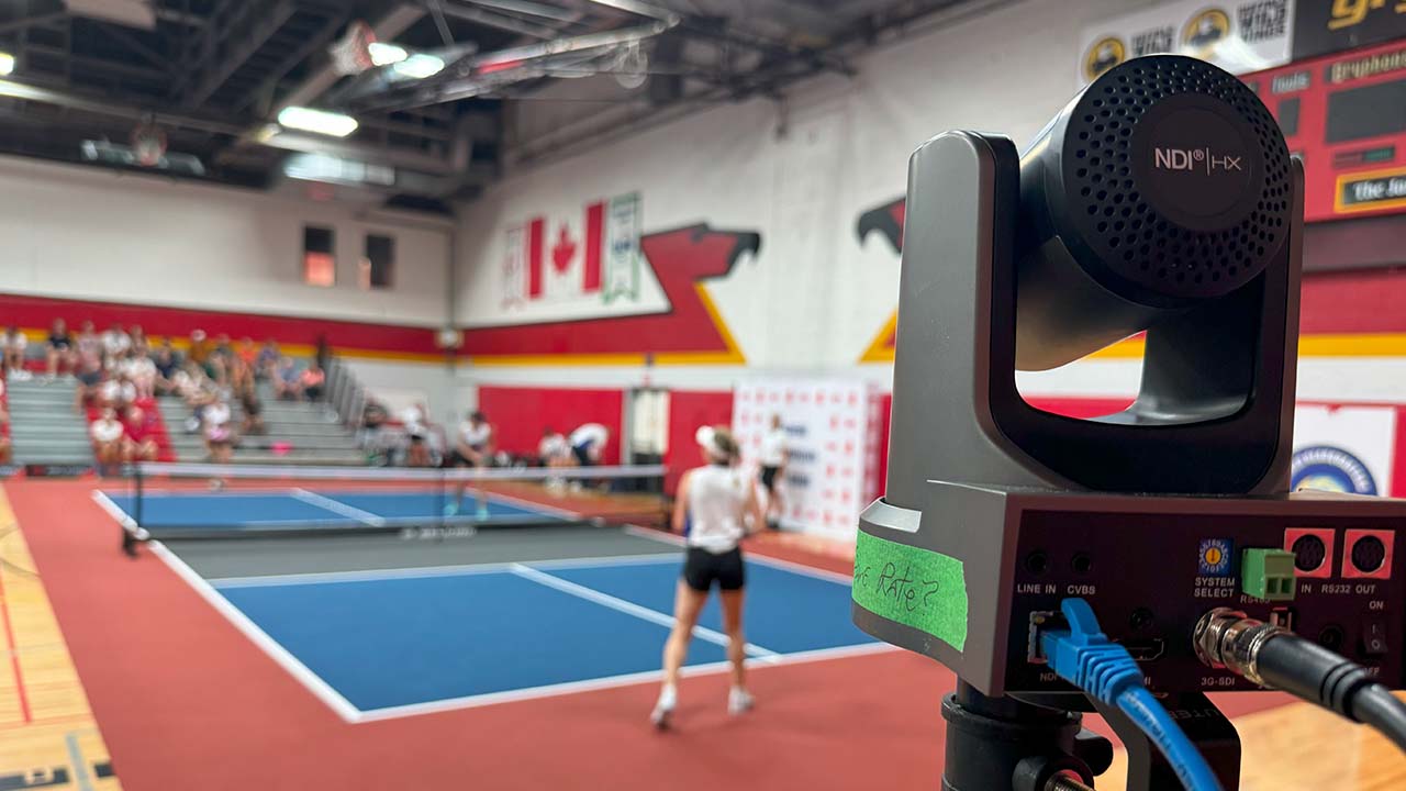 Auto-Tracking Camera for Sports