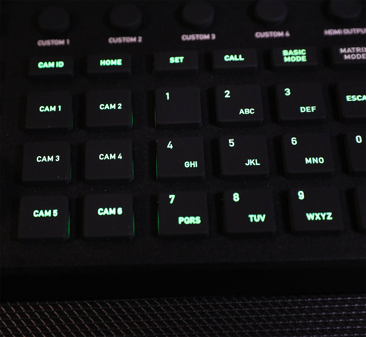 SuperJoy panel buttons