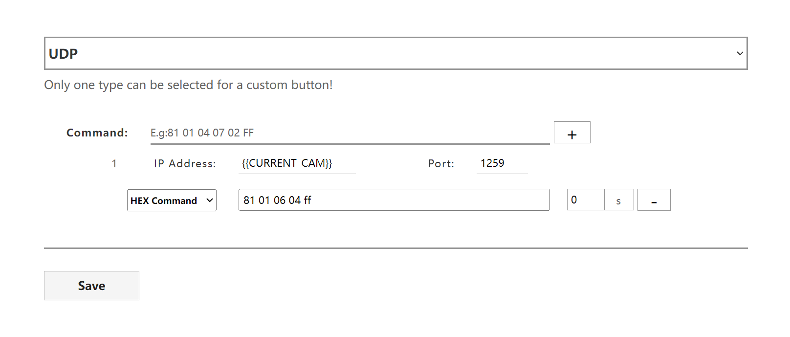 SuperJoy Current Cam UDP
