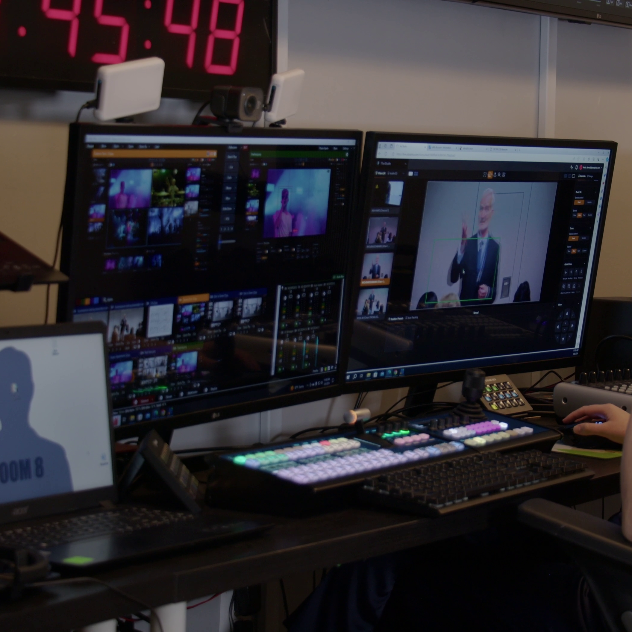 video switching in studio
